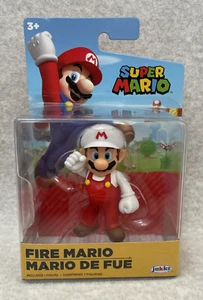 Collectible Jakks Pacific Nintendo Super Fire Mario Action Figure 2021 40574 - Picture 1 of 5