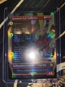 Summon: G.F. Cerberus (Borderless) Final Fantasy Foil - Picture 1 of 2