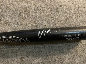 DIAMONDBACKS OAKLAND A’S CLIFF  PENNINGTON     SIGNED  GAME USED BAT  COA RARE - Picture 1 of 6
