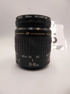 Canon EF 28-80mm F3.5-5.6 II Ultrasonic Zoom Lens EF Mount + Caps. UK Seller - Picture 1 of 7