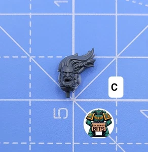 Warhammer 40K Space Wolves Wolf Guard Battle Leader Head C - Picture 1 of 2