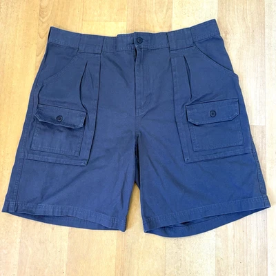 Cabelas Pantalones Cortos Hombre 36 Gris 7 Bolsillos Carga Algodón Pato Tela Exterior 36x8.5 Foto 1 de 4