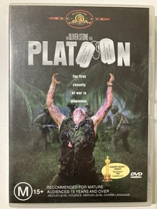 Platoon - DVD Region 4 - Charlie Sheen Willem Dafoe Tom Berenger - Free Postage - Picture 1 of 2