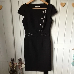 Lovely Ladies Black Dress From Karen Millen Size 10 - Picture 1 of 16