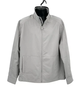 Weatherproof Mens Windbreaker Jacket Size XL Gray Full Zip Lightweight Rain - Picture 1 of 9