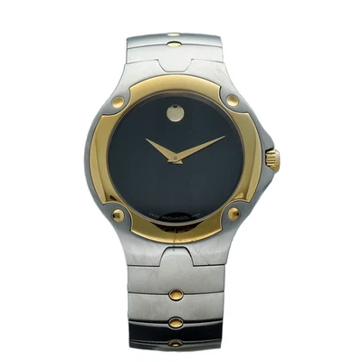 Reloj Hombre Movado 81 G1 1892 Edición Deportiva S.E Dos Tonos Acero 37 mm Cuarzo Foto 1 de 4