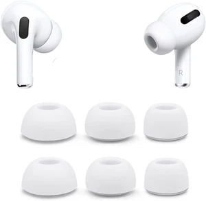 Puntas de repuesto para Airpods Pro con orificio de reducción de ruido, auriculares de silicona - Imagen 1 de 7