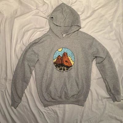 Garden of The Gods National Park Colorado Sudadera con Capucha Juvenil Grande Gris Foto 1 de 3