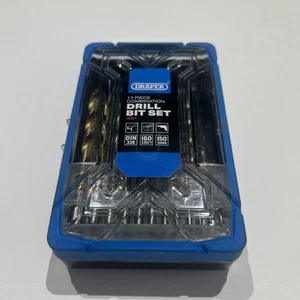 Draper Metric Combined HSS & Masonry Drill Bit Set In Plastic Case 17 Pieces - Picture 1 of 5