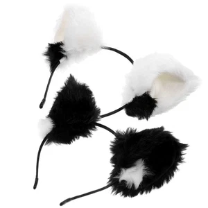 2 Piezas Diadema Orejas de Gato Miss Cosplay Diademas para Cabello Accesorio de Halloween - Imagen 1 de 12