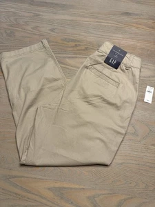 NEW Gap Girlfriend Khaki Pants Women’s 10 Chino Beige Twill Mid Rise Stretch $59 - Picture 1 of 17