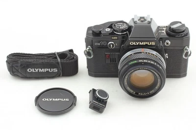 [Quasi come nuovo] Olympus OM-10 nero 35 mm fotocamera reflex pellicola adattatore manuale dal GIAPPONE - Immagine 1 di 4