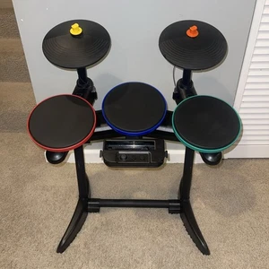 Nintendo Wii Band Hero Drum Set Activision Guitar Hero Drums Symbols Only - Picture 1 of 9