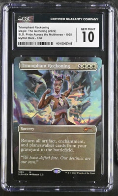 TRIUMPHANT RECKONING Secret Lair Foil Mythic CGC 10 MTG [Nostalgium] - Image 1 of 2