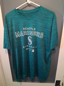 TEAM ISSUE Nike Seattle Mariners MLB Baseball Practice Training Tee Shirt 2XL - Picture 1 of 4