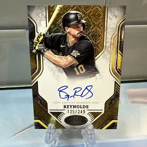 Bryan Reynolds /249 On Card Auto 2025 Topps Tier One Pittsburgh Pirates - Bild 1 von 2