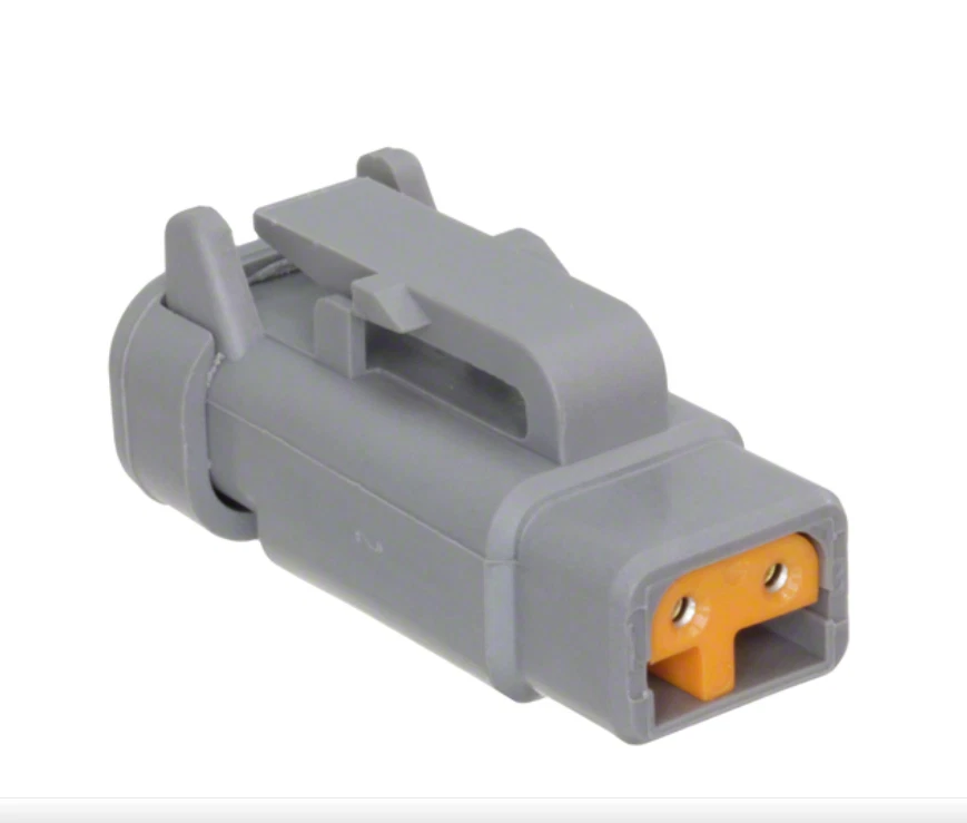 Deutsch DTM06-2S-P006 CAN 总线终结器 120 欧姆电阻 J1939 2 针插头 — 第 1/1 张图片