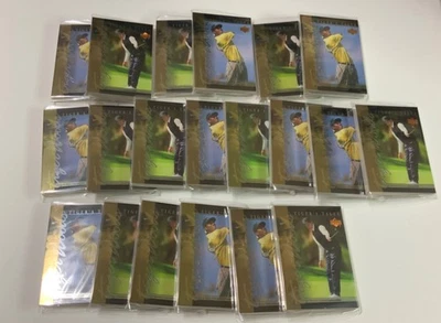 (10 полных комплектов) 2001 Upper Deck Golf TIGER WOODS Tiger Tales RC 300 карт лот - Изображение 1 из 4