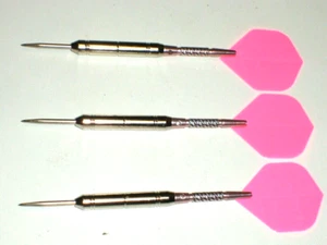 Steel Tip Darts, New 18 Gram Plated, with Aluminum Shafts, #3776 - Picture 1 of 3