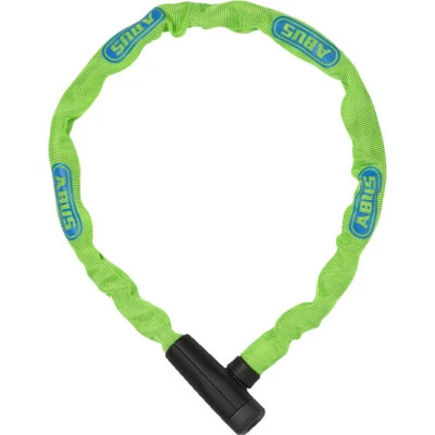ABUS SALE $49.95 (RRP$75) Steel-O-Chain Key 5805K 75cm x 5mm Green Chain Lock - Image 1 of 2