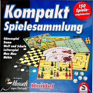 150er Kompakt Spielesammlung Schmidt Spiele Familienspiel Kinderspiel 49188 - Bild 1 von 12