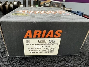 Scion FRS BRZ Arias Big Bore Pistons 89.5mm 9.5:1 Compression - Picture 1 of 4