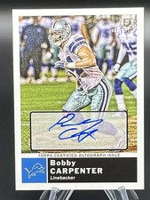 2010 Topps Bobby Carpenter Magic #39 Autograph Dallas Cowboys Card