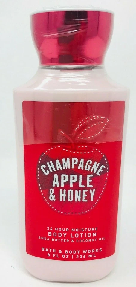 1 Bath & Body Works Champagne Apple Honey Body Lotion Cream Hand Shea 8oz