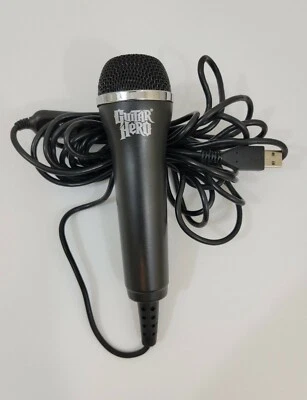 Guitar Hero USB Microphone E-UR20 for Xbox 360  PS3 Wii Mic Red Octane - Image 1 of 4