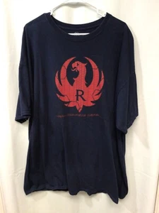 Tiger (Train Compete Defend) Navy Blue 3XL Cotton T Shirt T6 - Picture 1 of 4