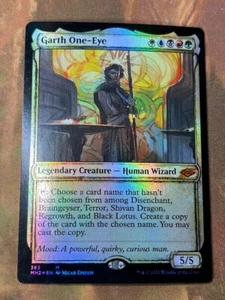 1x FOIL SHOWCASE GARTH ONE-EYE - Modern Horizons - MTG - Magic the Gathering - Picture 1 of 1