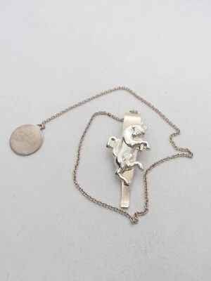 Toro : Segnalibro in Argento 925 - Segnapagina- Zodiaco Segno Zodiacale - Torino - Immagine 1 di 3