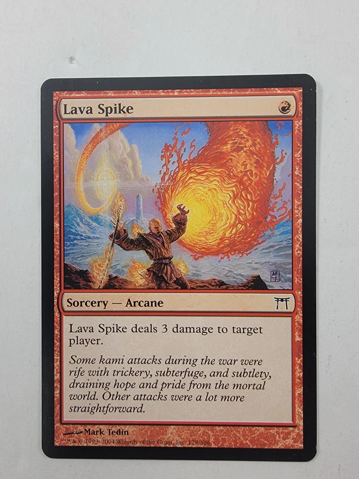 Lava Spike - Champions of Kamigawa X1 - Image 1 of 4