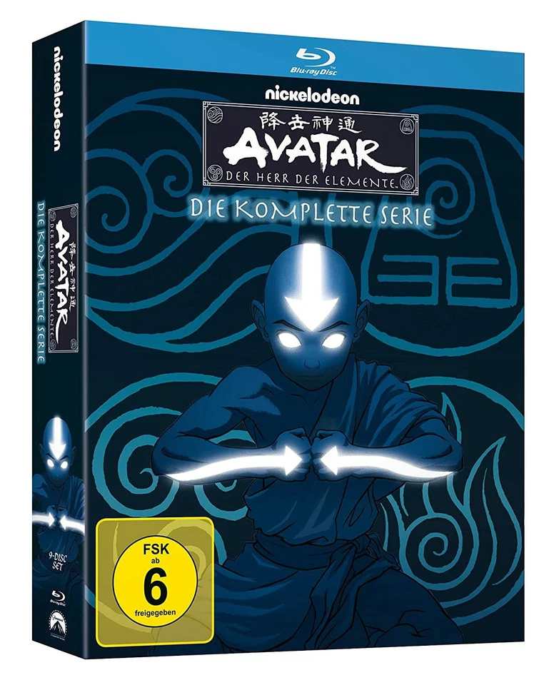 Avatar - Der Herr der Elemente - Komplette Serie BOX - BLU-RAY - NEU OVP