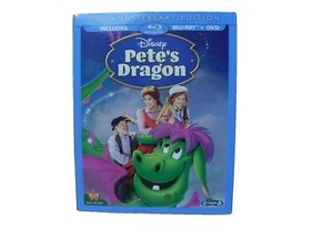 Disney Pete's Dragon 35th Anniversary Edition Blu-ray & DVD w/ Sleeve new sealed - Picture 1 of 2