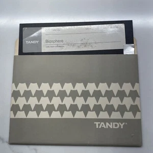 Juego Biosphere SUPER RARO para computadora Tandy Color 1985 - Solo disco - Imagen 1 de 3