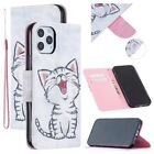 Cute Cat Card Pocket Wallet Leather Case Cover For Iphone 13 12 11 Xs Max 7 8