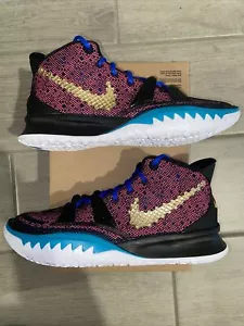 Size 10.5 - Nike Kyrie 7 Chinese New Year 2021 Black/Gold/Spirit Teal CNY - Picture 1 of 12