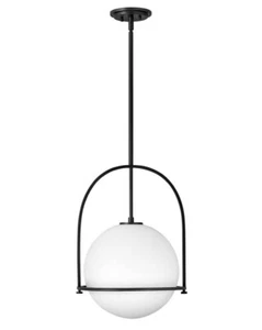 Somerset 1-Light Pendant In Black - Picture 1 of 1