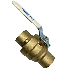 UPBA485B Milwaukee Valve 2-1/2", Brass FPT 400# Full Port Ball Valve, MUPBA485BL - Picture 1 of 13