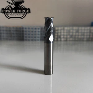 1/2" 4 FLUTE CARBIDE ROUGHING END MILL ALTiN COATED - USA - Picture 1 of 6
