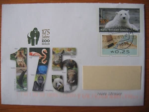 Ganzsache Deutschland / ATM / Natur weltweit bewahren / Bär / Zoo Berlin - Bild 1 von 1