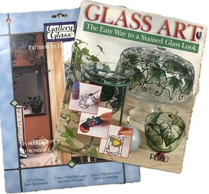 Glass Art: The Easy Way to a Stained Glass Look - By Plaid - VERY GOOD - Picture 1 of 13
