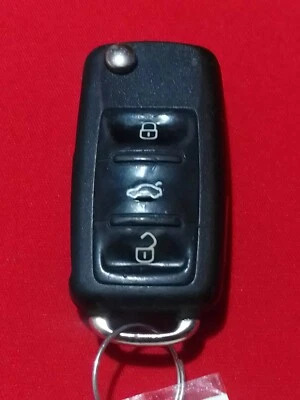 VOLKSWAGEN VW GOLF GTI 2012 2013 2014 MANDO A DISTANCIA LLAVERO ABATIBLE NBG010180T ¡100 % FABRICANTE ORIGINAL! Foto 1 de 4