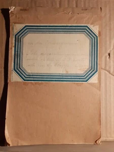 Acque minerali di sangemini - nota di accompagnamento per merci 1939/1940 - Bild 1 von 3