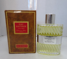 EAU SAUVAGE By Christian Dior Eau De Toilette Spray 1.7 Fl oz/50 ml Vintage