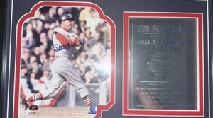 Stan Musial Autographed Framed Picture Authentic - Picture 1 of 2