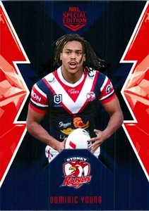 2025 Sydney Roosters NRL TLA Special Edition Card - Dominic Young - Picture 1 of 3