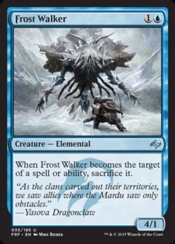 Frost Walker - Foil - Fate Reforged #025/185 MTG Magic The Gathering - Image 1 of 1