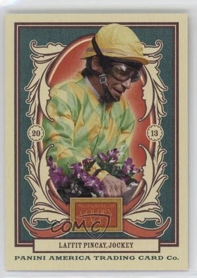 Panini Golden Age 2013 estampado corto Laffit Pincay (mangas verdes) #76-SP Foto 1 de 2